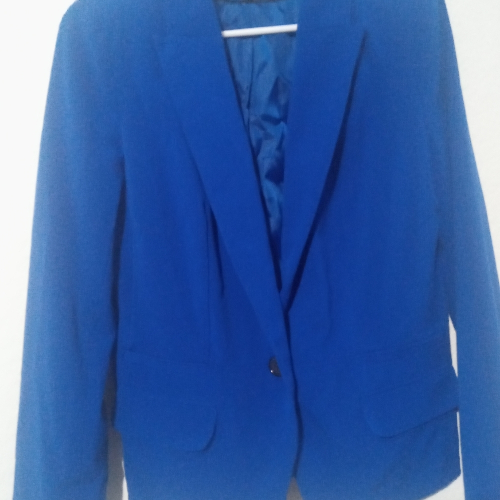 Worthington Royal Blue Blazer Jacket - Picture 2 of 5